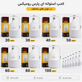 لامپ LED 100 وات مهتابی کممصرف (کارتن 18 عددی) با 6 ماه گارانتی